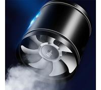 BETAM Extractor de aire para cuarto de baño,Ventilador Extractor de conducto en línea,Todo Metal Extractor de aire caliente,Motor de cobre puro, para celeta, invernadero, cocina, oficina, garaje, 2800