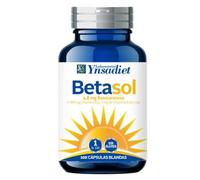 BETASOL - Betacaroteno + Vitamina E - Complemento Alimenticio para el Mantenimiento de la Piel - 100 Cápsulas