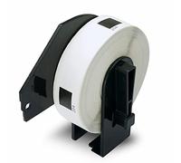 BETCKEY - 1 Rollo DK-11204 Etiquetas Adhesivas, 17mm x 54mm, 400 Etiquetas precortadas multipropósito para Brother QL Impresoras de Etiquetas