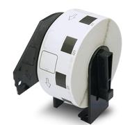 BETCKEY - 1 Rollo DK-11221 Etiquetas Adhesivas, 23mm x 23mm, 1000 Etiquetas Cuadradas para Brother QL Impresoras de Etiquetas