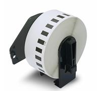 BETCKEY - 1 Rollo DK-22210 Etiquetas Despegables, 29mm x 30.48m, 1 Cinta Continua de Papel Térmico para Brother QL Impresoras de Etiquetas