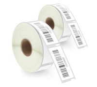 BETCKEY - 2 Rollos 11352 Etiquetas Adhesivas Compatible con DYMO S0722520, 25mm x 54mm, 1000 Etiquetas Grandes de Dirección del Remitente para LabelWriter 450, 4XL, No se aplica 550 o 5XL