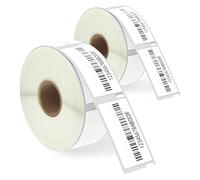 BETCKEY - 2 Rollos 11355 Etiquetas Adhesivas Compatible con DYMO S0722550, 19mm x 51mm, 1000 Etiquetas Auténticas Multiusos para LabelWriter 450, 4XL, No se aplica 550 o 5XL