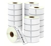 BETCKEY - 20 Rollos Grandes 99010 Etiquetas Adhesivas Compatible con DYMO S0722370, 28mm x 89mm, 7000 Etiquetas de Dirección para LabelWriter 450, 4XL, No se aplica 550 o 5XL