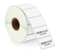 BETCKEY - 38mm x 22mm(1,5 in x 0,85 in) Perforadas Etiquetas Térmicas Polivalentes Compatible con impresoras Zebra y otras [1 Rolle/1500 Etiquetas]