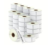 BETCKEY - 40 Rollos Grandes 99010 Etiquetas Adhesivas Compatible con DYMO S0722370, 28mm x 89mm, 14000 Etiquetas de Dirección para LabelWriter 450, 4XL, No se aplica 550 o 5XL