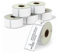 BETCKEY - 6 Rollos 99012 Etiquetas Adhesivas Compatible con DYMO S0722400, 36mm x 89mm, 1560 Etiquetas de Dirección Grandes para LabelWriter 450, 4XL, No se aplica 550 o 5XL