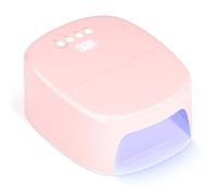 BETE Lámpara de Uñas UV Led Inalámbrica, 60W Luz UV Recargable para Uñas Secador de Uñas Led Inalámbrico con Puerto USB para Cargar Teléfono y Taladro de Uñas