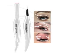 Beteligir Delineador Líquido Blanco Mate, Delineador Líquido Blanco Profesional, Delineador de ojos a prueba de agua de larga duración, Delineador de ojos en gel de color (01)