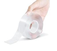 betensh 30m Cintas adhesivas de doble cara 50 metros Cinta de Doble Cara Extrafuerte Transparente Reutilizable Lavable Traceless Nano Tape Ampiamente usato in pareti cucine tappeti foto fisse