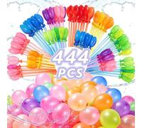 Betensh Bomba ad acqua con chiusura automatica, 444 pezzi, 60 secondi, set di bombe ad acqua, chiusura automatica, adatti per feste estive