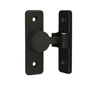 Betensh Pestillo Puerta Corredera Cerradura Pestillo para Puerta Corredera Interior 90 Grados Cerrojo y Pestillo para Habitaciones Cuartos de Baño Puertas Correderas,Negro