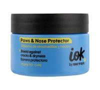 Beter - Bálsamo en Crema para Almohadillas y hocico Perros IOK, Nutre y repara Patas y Nariz secas y agrietadas, Calmante, Protege del frío, Calor y sequedad, Seguro para Lamer, Uso frecuente, 50 g