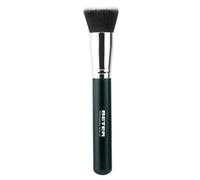 Beter - Brocha plana kabuki base de maquillaje fluido, pelo sintético, cruelty free, profesional makeup, ideal para tu estuche de brochas de maquillaje