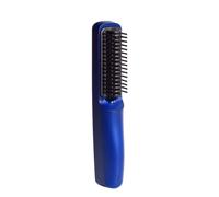 Beter - Cepillo iónico inalámbrico GRWM- Planchas de Pelo Profesional, Temperatura, 200°C, Calentamiento Rápido, Protección Antiquemaduras, Anti Encrespamiento,Recargable por USB. Azul