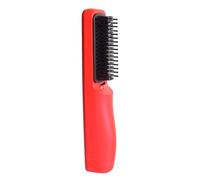 Beter - Cepillo iónico inalámbrico GRWM- Planchas de Pelo Profesional, Temperatura, 200°C, Calentamiento Rápido, Protección Antiquemaduras, Anti Encrespamiento,Recargable por USB. Rojo