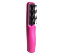 Beter - Cepillo iónico inalámbrico GRWM- Planchas de Pelo Profesional, Temperatura, 200°C, Calentamiento Rápido, Protección Antiquemaduras, Anti Encrespamiento,Recargable por USB. Rosa