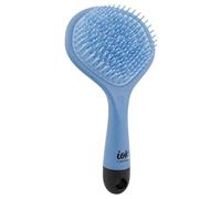 Beter - Cepillo para perros y gatos IOK, Púas flexibles, Quita pelo suelto, Cepillo desenredante mascotas, Sin tirones, Desenreda con suavidad, Aporta brillo, Ideal para piel sensible y cachorros