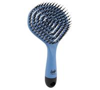 Beter - Cepillo para perros y gatos IOK, Púas mixtas nylon y fibra natural, Cabezal flexible, Quita pelo suelto, Desenreda con suavidad, Sin tirones ni roturas, Aporta brillo, Cuidado pelaje mascotas