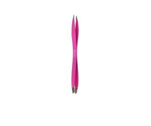 Beter Duply Pinza Depilar De Doble Punta Fina/Oblicua Fucsia 1 Un