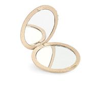Beter Espejo Natural Fiber Double Plegable Beige 1ud