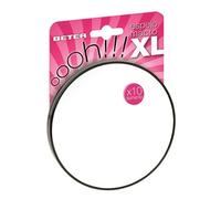 Beter - Ohh! Espejo de Aumento x10 con Ventosas 13 cm, Fijación Segura en Superficies Planas, Ideal para Maquillaje y Depilación, Diseño Compacto y Portátil para el Hogar y Viaje