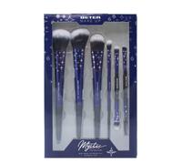 Beter Kit de Brochas y Pinceles Mystic | Precio, Comprar n/a Brocha polvos + Brocha colorete + Brocha maquillaje líquido + Pincel sombras + 2 Pincel sombras doble + Pincel cejas