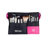 Beter - Cinturón kit de maquillaje profesional, 12 brochas y pinceles de maquillaje para rostro y ojos, regalo perfecto