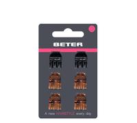 BETER Mini Grapas Concha y Negro Trendy Classics | Precio, Comprar n/a 6 Unidades