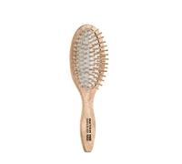 ¡35% DTO! Natural Fiber Cepillo Neumático Púas de Madera