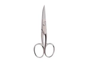 Beter Nickel-Plated Pedicure Scissors Curved Tip 1 Pcs