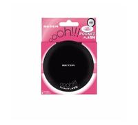 Beter Ohh! Pocket Flash Mirror With Light And X10 Magnification Black 1 Unit
