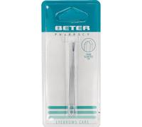 Beter pinza depilación cangrejo cromada 9,3cm 1ud