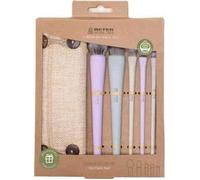 Beter Set Maquillaje Brochas Natural Fiber 5 uds