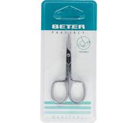 Beter tijera uñas cromada curva manicura 1ud