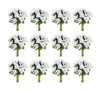 BETESSIN 144pcs Tallos de Flores Artificiales para Boda, Ramos Falsos con Fruta, Flor Artificial con Tallo para Tarjeta Felicitación, Hogar, Fiesta, Cumpleaños, Regalo, Manualidad