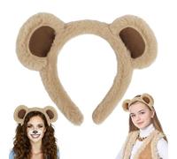 BETESSIN Diadema de Halloween, Decoración Gorro Oso, Gorro Sombrero de Peluche Niños Disfraz para Fiesta Halloween Carnaval Fiesta Cumpleaños Temática