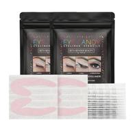 Beth Bender Beauty Eye Candy - Plantilla delineadora de ojos de gato, fabricada en Estados Unidos, libre de crueldad animal y vegana (paquete de 2-48 plantillas)