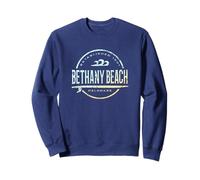 Bethany Beach Delaware - Bethany Beach DE Vintage Surf Sudadera