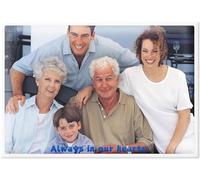 Bethel Foto en Cerámica Personalizada para Lápida - Azulejo Conmemorativo Impermeable - Imagen de Porcelana Resistente a Rayos UV - Placa Funeraria para Cementerio - 11x15 cm