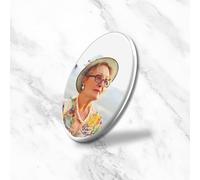 Bethel Foto en italiana Cerámica Personalizada para Lápida - Azulejo Conmemorativo Impermeable - Imagen de Porcelana Resistente a Rayos UV - Placa Funeraria para Cementerio - 7.5x10.5 cm