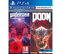 Bethesda Special VR Pack (Wolfenstein: Cyberpilot / DOOM VFR) - PlayStation 4 [Importación alemana]