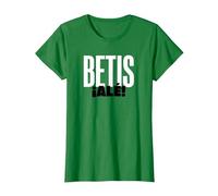 Betis ¡Alé! Camiseta, Mujer, Verde Kelly, XS