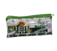 Betis- Portatodo para Uso Escolar con Material Incluido, Estuche, Material escolar, Regalo, Producto Oficial Betis, Plástico y Color Verde (CyP Brands)