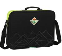 Betis - Varios Cartera extraescolares Real Betis Balompié, Unisex, Negro