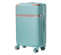 BETLEWSKI - Maleta rígida para equipaje de mano - Maleta de viaje con 4 ruedas - Maleta rígida ligera ABS con cerradura - Modelo Titania - Tamaño 56 cm x 37 cm x 22 cm 38 litros, verde claro, small,