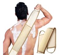 BETLYS Esponja exfoliante natural de lufa para ducha, esponja exfoliante para ducha, limpiador de ducha de baño para hombres y mujeres, limpiador Luffa para limpiar tu espalda profundamente y relajar