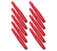 BETOOKY 10 Unidades Extractor de Fusibles Automotrices de Plástico Rojo Diseño Compacto y Agarre Seguro para Mantenimiento en Garaje Mecánico y Embarcaciones