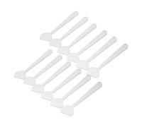 BETOOKY 100 Piezas Espátula Pequeña para Mascarilla Facial y Cremas Cuchara Plástica para Aplicación y Mezcla de Cosméticos DIY Herramienta Versátil para Cuidado Cutáneo