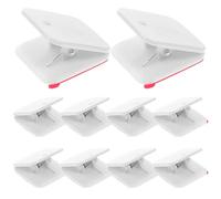 BETOOKY 12 Soportes Autoadhesivos para Almohadillas para Cachorros, Clips Plásticos para Pared, Ganchos para Tapices, Porta Empapadores para Perros, Fijadores Funcionales